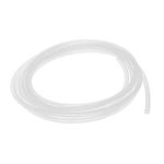 Yesallwas Silicone Tube 5/64" (2mm) ID X 1/8" (3mm) OD 16.4ft /5M Flexible Silicone Rubber Tubing Water Air Hose Pipe for Pump Transfer (2X3mm 5M)