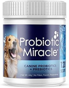 Probiotic Miracle® : Canine Probiotics + Prebiotics : Unflavoured : Concentrated Powder