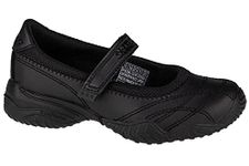 Skechers Girls Velocity Pouty Ballet Flats 81264L Black 12.5 UK Child, 31 EU