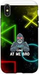 iPhone X/XS Come at me bro Gorilla Monkey Tag VR Gamer Gifts Case