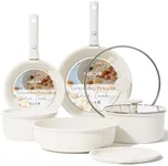 CAROTE 11pcs Pots and Pans Set, Non