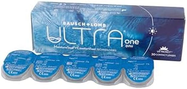 BAUSCH + LOMB ULTRA ONE DAY lentillas diarias esféricas, 30 unidades / 8.6 BC / 14.20 DIA / +05,00