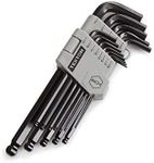 TEKTON Long Arm Ball End Hex Key Wrench Set, Inch,13-Piece | 25262