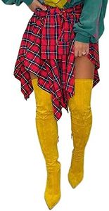 Plaid Skir