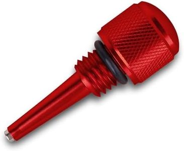 Aceup Energy Magnetic Oil Dipstick with O-Ring for Inverter Generators, Compatible with Yamaha, WEN, Predator and more - Red