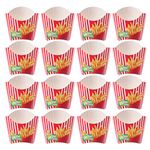 Cabilock 100 PCS Paper Food Box Disposable Snack Holder French Fry Box Holders Cups for Home Shop