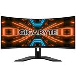 GIGABYTE G34Wqc A 34" 144Hz Ultra-Wide Curved Gaming LED Monitor, 3440 X 1440 Va 1500R Display, 1Ms (Mprt) Response Time, 90% Dci-P3, Vesa Display Hdr400, Freesync Premium, (G34Wqc A), Black