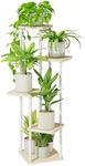 Bamworld Corner Plant Stand Indoor,