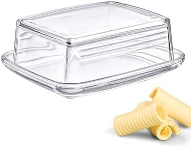 Westmark Mantequera, Decorativo, Longitud: 14, 3 cm, Vidrio, Transparente, 20852260