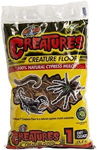 ZooMed Creatures Creature Floor 100% Natural Cypress Mulch 1 Dry Quart