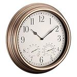 Navaris Waterproof Outdoor Clock - 