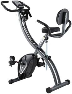 Everfit Folding Exercise Bike Magnetic X-Bike Aerobic Trainer Indoor Cycling
