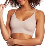 Maidenform Pure Comfort Lace Bralette, Padded Pullover Wireless Bra, Our Best Bralette with Racerback, Evening Blush, Medium