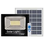 Epyz 200Watt Solar Flood Lights Outdoor Waterproof with Remote Control Solar Led Lights Solar Wall Lamp Floodlights for Gutter Shed [ Pack of 1, White Light ] (15000mAh, 571 LED)