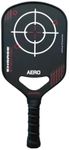 Engage Evolution Aero Pickleball Paddle | Raw Toray T700 Carbon Fiber Pickleball Paddle | Hybrid Elongated Shape | HoldTEK Polymer Core | USAPA Approved | Designed for Power and Control - Scarlet Red