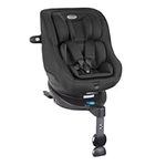 Graco Turn2Me i-Size R129 ISOFIX 360° Rotating Car Seat, Rearward facing for longer from birth to approx. 4 years (40-105cm). Forward facing from 15 months to approx. 4 years (76-105cm), Midnight