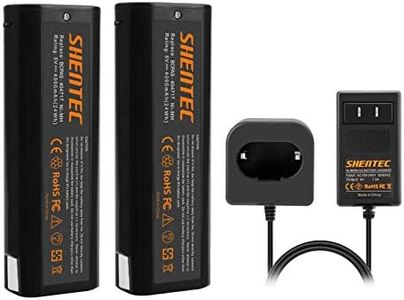 Shentec 2 Pack 4.0Ah 6V Ni-Mh Battery Compatible with Paslode 404717 B20544E BCPAS-404717 404400 900400 900420 900600 901000 902000 B20720 CF-325 IM200 F18 IM250 IM250A (Battery Charger Included)