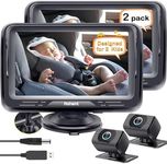 2-Kids Baby Car Camera for 2-Cars: 