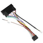 Fiegromech Car Radio Wiring Harness Replacement for Hyundai Elantra Kia 16 Pin ISO Stereo Wire Cable Adapter