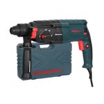 WONDERCUT WC-RH-26-B Corded Electric Rotary Hammer with 26mm SDS Plus,1600W Copper Armature,5 Functions with Vibration Control, With Bmc Box,3 Drill Bits,2 Chisel,1 Metal Depth Gauge | Blue & Black