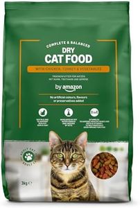 by Amazon - Complete Dry Cat Food with Chicken, Turkey and Vegetables, 1 pack of 3kg