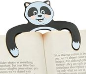 Page Pals Bookmark Bookholder | Page Holder | Music Holder Clip | Music Paper Holder | Magazine, Cookbook | Reading in Bed at Home | Office, Desk, Kitchen Use | Novelty Reading Gift Idea (Panda)