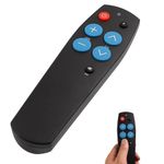 YANGUN Universal Remote Control with Large Buttons, Elderly TV Remote Control with Big Buttons, TV Remote Control with Big Buttons for Elderly TV Works and IR Cable Devices