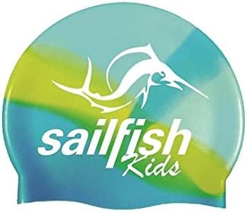 sailfish® Silikon Badekappe Unisex | Weiche & wasserdichte Schwimmkappe aus 100 % Silikon | Schwimmhaube für Damen, Herren | Komfortable Bademütze für Schwimmen, Triathlon & Wettkampf