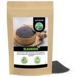 Blue Poppy (500g, 1.1lb), Whole Poppy Seeds, 100% Natural, for Baking and Cooking, Free from additives