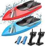 TR10 RC Boats for Kids 2Pack, Fast 