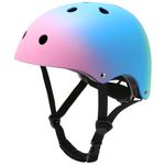 Kids Toddler Bike Helmet, Adjustable Bicycle Helmet for Girls Boys Ages 3-5-8-14 Years Old, Multi-Sports for Cycling Skateboard Scooter Skating (Small: 48-54cm/18.9-21.3 Inches)