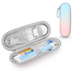 YINKE Travel Case for Philips ProtectiveClean Electric Toothbrush Oral-B/Oral-B Pro Smartseries/IOS 7 8 9/ for 1000 1500 4100 7000 Hard EVA Case Protective Cover Storage Bag (gradient)