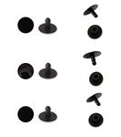 6 Sets Replacement Rivets Button Strap Compatible for Clog Beach Shoe Strap 16mm Size Rivets Repair