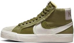 Nike Sb Zoom Blazer Mid PRM Mens Trainers Da1839 Sneakers Shoes, Noble Green/Noble Green/White, 5.5