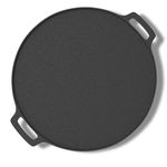Esspy 12inch/30cm Pre-Seasoned Cast Iron Tawa for Roti and Dosa | Cast Iron Dosa Tawa with Handle | Dosa Pan Cast Iron | Iron Tawa Big Size | Non-Stick | Gas and Induction Compatible