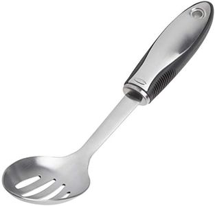 OXO 53481 Steel Slotted Serving Spoon,Silver,1 EA