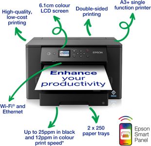 Epson WorkForce WF-7310DTW A3+ Printer – Dual Paper Trays