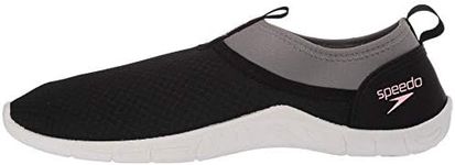 Speedo Women's Water Shoe Tidal Cruiser, Black/Pink, 9