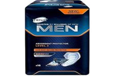 TENA 750830 Men Level 3 Incontinence Pad (Pack of 16)