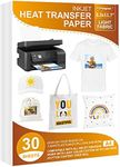 30 Sheets Heat Transfer Paper for W