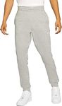 Nike Club Men's Training Joggers (Dark Grey/White, Large)