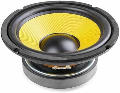 Fenton WK20 - Haut-Parleur, cône 8 Pouces (20cm), 500 Watts, 250 Watts RMS, HP Boomer Séparé, Basses Fréquences, 8 Ohms, Adapté pour Réparer Un Caisson de Basses