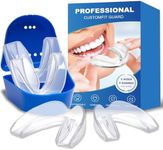 Mouth Guard for Clenching Teeth at Night Upgraded Grinding Professional Mouth Guard for Grinding Teeth Stops Bruxism and Teeth Clenching 2 Sizes with Hygiene Case/4 Piece Set - 14