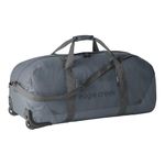 Eagle Creek No Matter What Rolling Duffel - Durable Rolling Bag for Travel - Adjustable Shoulder Strap - Heavy Duty Wheels - Lockable Zippers - Multiple Carry Options - 130L - Smoke