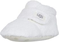 UGG Unisex-Baby Bixbee Boot and Lovey Blanket Infant Gift Set, Vanilla, 4-5 Infant