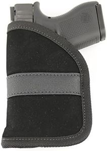 ComfortTac Ultimate Pocket Holster - Ultra Thin for Comfortable Concealed Carry - Compatible with Most Pistols and Revolvers from Glock Ruger Taurus Smith and Wesson Kimber Beretta and More (Compact)