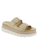 Madden Girl Women's Mythical Wedge Sandal, Natural Raffia, 6.5 UK