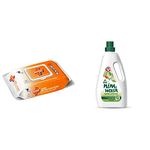 Savlon Germ Protection Wet Wipes (72 Wipes) and ITC's Nimwash Vegetable & Fruit Wash (1000 ml)