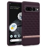 Caseology Parallax Compatible with Google Pixel 7 Pro Case 5G (2022) - Burgundy