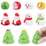 DIYASY 10 Pack Christmas Pull-Back Cars, Mini Christmas Racing Vehicles for Christmas Cracker Fillers, Stocking Stuffers & Party Favors